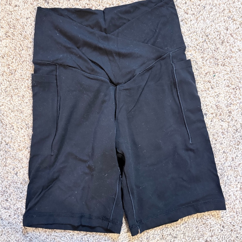 Black Women's Bike Shorts